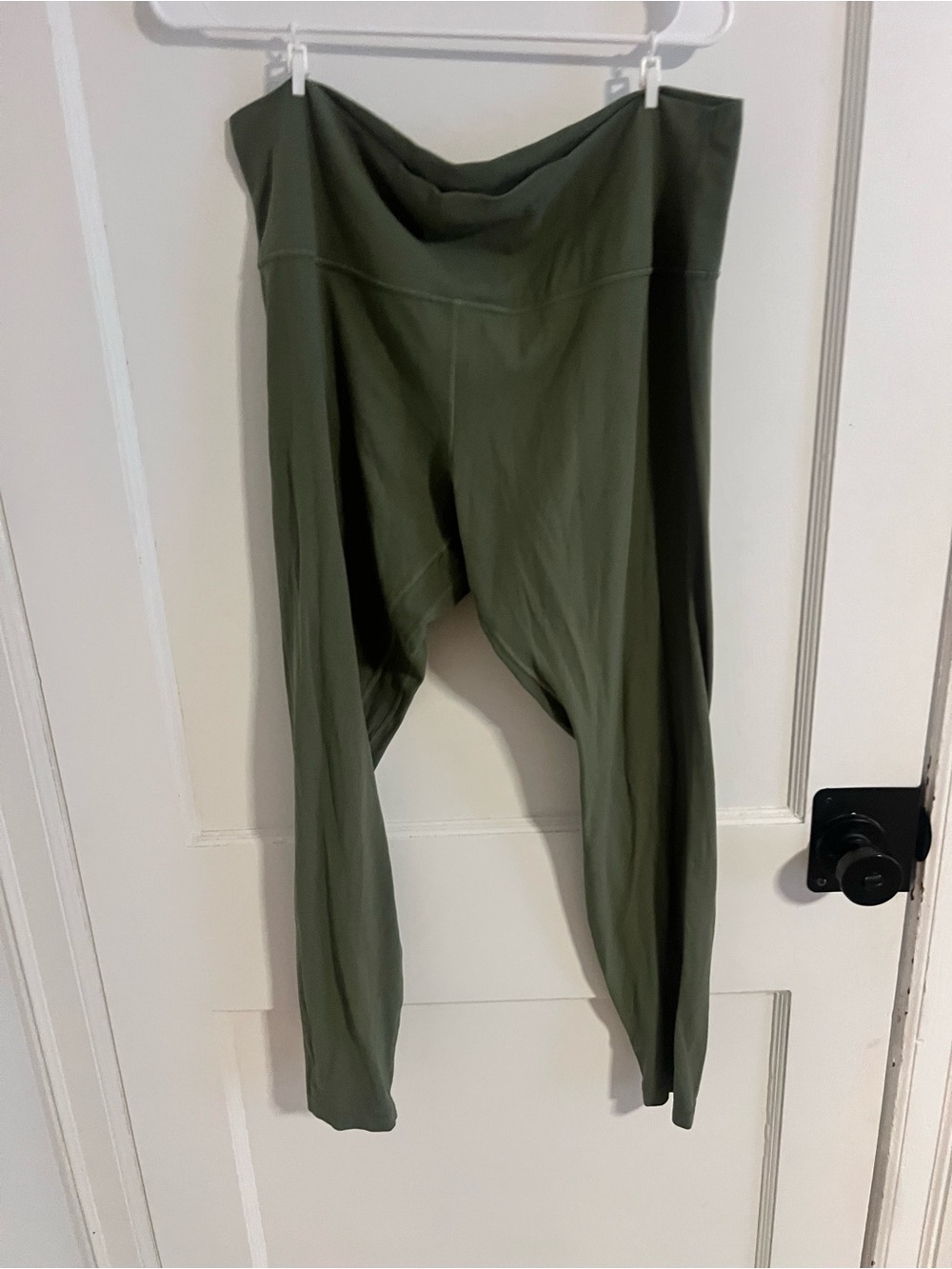 lululemon athletica Olive Green High-Waist Leggings